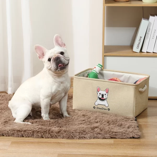 Personalized Dog Toy Basket - Image 4