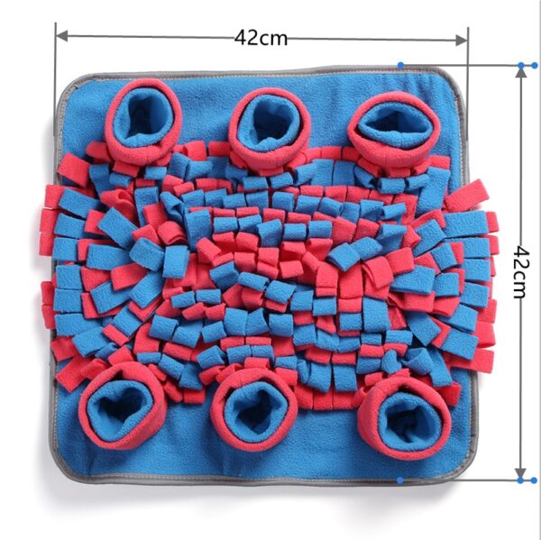 Dogs Snuffle Mat Pet Leak Food Anti Choking Mat Cat Dog Training Blanket Nose Work Toy Pet Slowing Feeding Intelligence Mat - Image 11