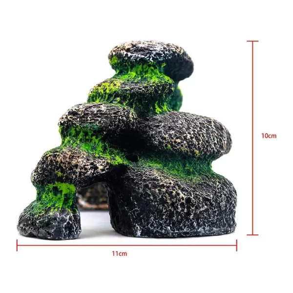 Aquarium Resin Reptile Hiding Cave - Image 6