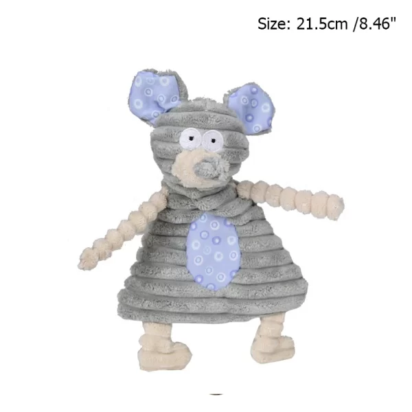 Dog Toys Stuffed Donkey Squeaking Pet Toy Cute Plush Puzzle Interactive Toy For Dog Cat Chew Squeaky Pet Molar Toy - Image 15