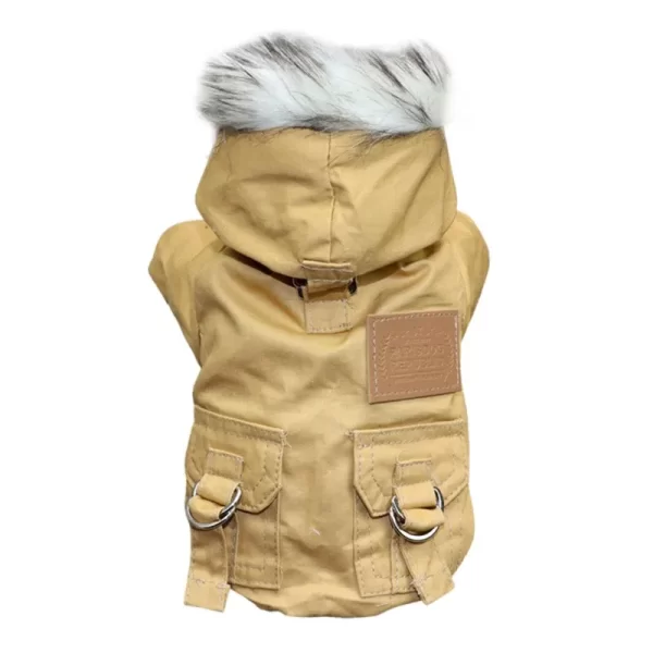 Dog Clothes Winter Puppy Pet Dog Coat Jacket For Small Medium Dogs Thicken Warm Hoodie Jacket - Image 7