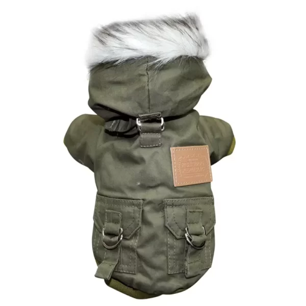 Dog Clothes Winter Puppy Pet Dog Coat Jacket For Small Medium Dogs Thicken Warm Hoodie Jacket - Image 8
