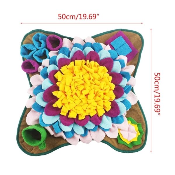 Dogs Snuffle Mat Pet Leak Food Anti Choking Mat Cat Dog Training Blanket Nose Work Toy Pet Slowing Feeding Intelligence Mat - Image 18