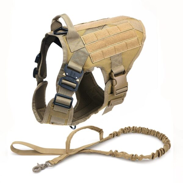 Tactical Dog Harness with Leash Full Set for Large Dogs - Image 17