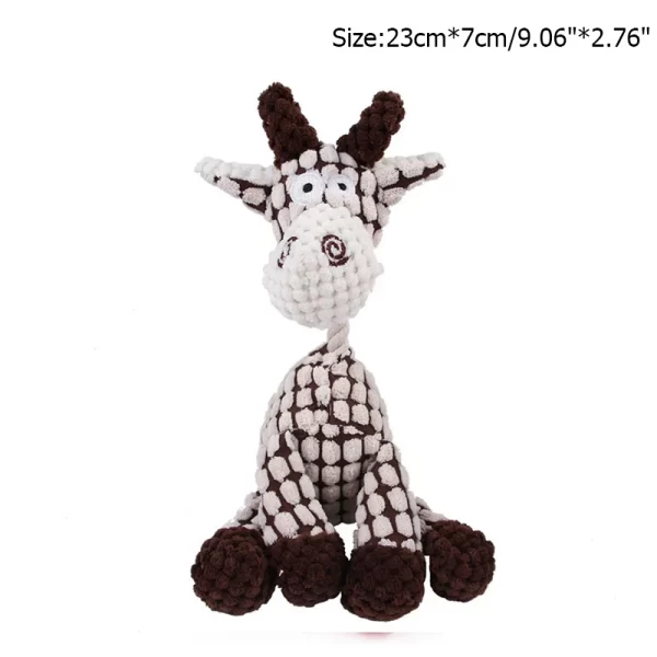Dog Toys Stuffed Donkey Squeaking Pet Toy Cute Plush Puzzle Interactive Toy For Dog Cat Chew Squeaky Pet Molar Toy - Image 14