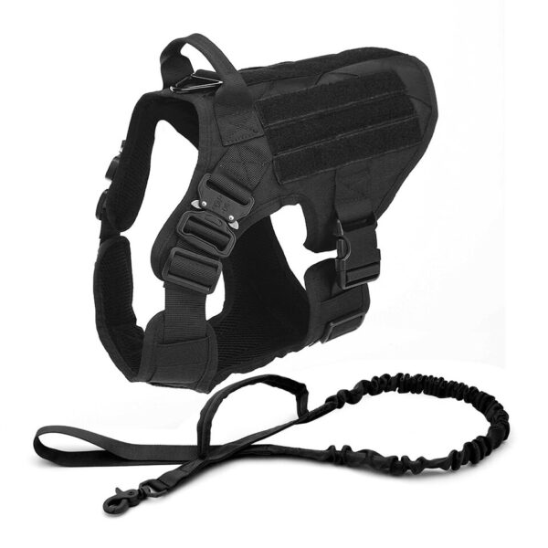 Tactical Dog Harness with Leash Full Set for Large Dogs - Image 22