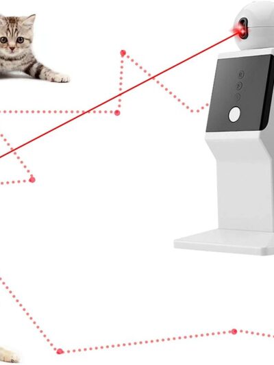 ATUBAN Cat Laser Toy Automatic,Random Moving Interactive Laser Cat Toy