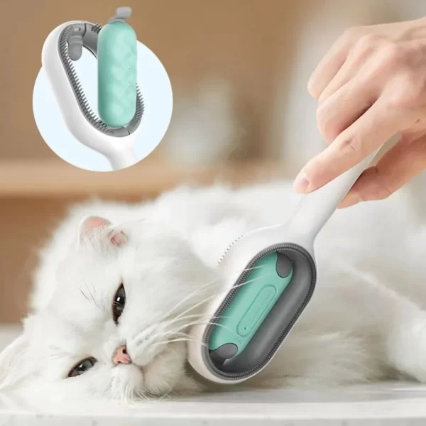 Cat Brush Pet Grooming Comb With Water Tank Double Sided Hair Removal Brush For Cats Dogs Remove Floating Hair Cat Accessories - Image 3