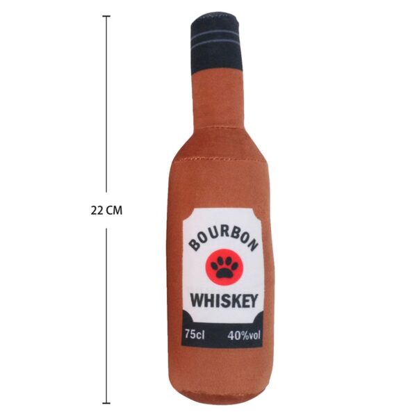Squeaky Champagne Tequila Bottle Shape Toy - Image 16
