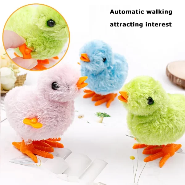 Creative Cat Toy Clockwork Spring Power Plush Mouse Toy - Image 5