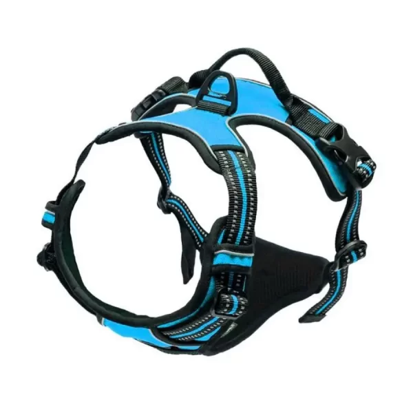 No Pull Dog Harness Front Clip Heavy Duty Reflective Easy Control Handle for Large Dog Walking - Image 4