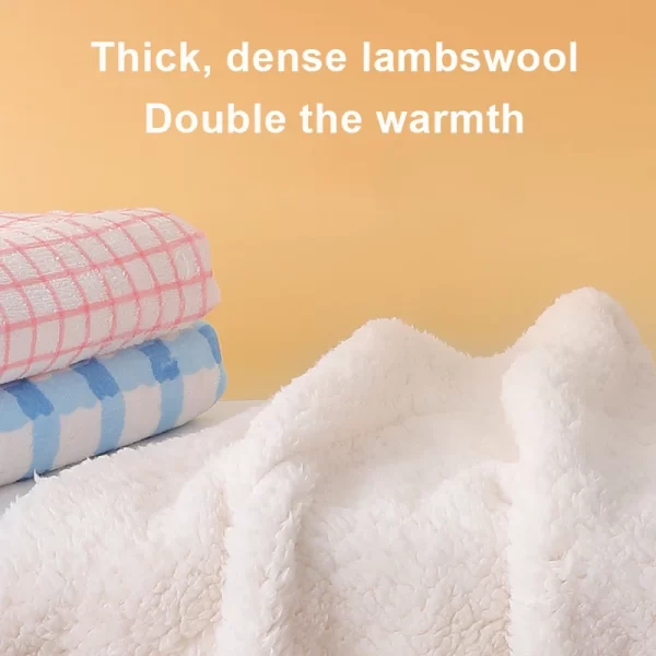 Cozy Checkered Pet Blanket - Image 5
