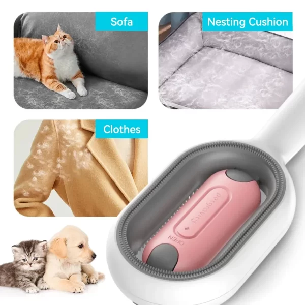 Cat Brush Pet Grooming Comb With Water Tank Double Sided Hair Removal Brush For Cats Dogs Remove Floating Hair Cat Accessories - Image 5