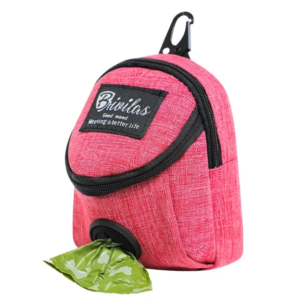 Pet Dog Treat Pouch Poop Dispenser Portable Multifunction Dog training bag Outdoor Travel Dog Bag Durable Pet accessories - Image 12