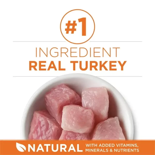 Ideal Weight High Protein Dry Cat Food Turkey, 16 lb Bag - Image 3
