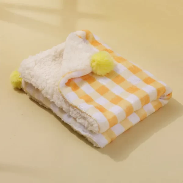 Cozy Checkered Pet Blanket - Image 8