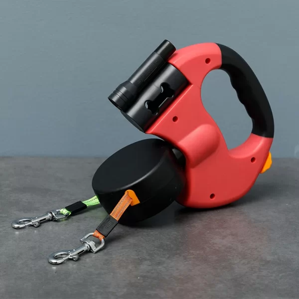 Dual Reflective Retractable 360° Zero Tangle Dog Leash - Image 9