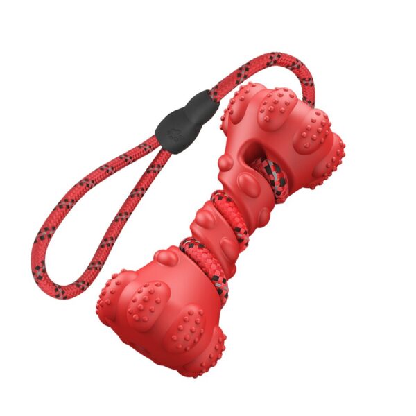 Interactive Rubber Dumbbell Chew Toys - Image 3