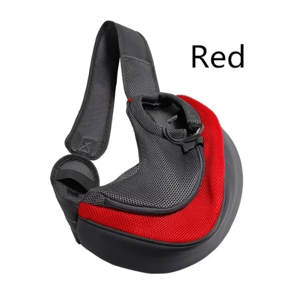 Pet Puppy Carrier S/L Outdoor Travel Dog Shoulder Bag Mesh Oxford Single Comfort Sling Handbag Tote Pouch - Image 9