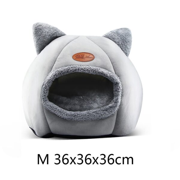 Warm Comfort Cat Bed - Image 7