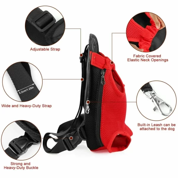 Pet Dog Carrier Backpack Mesh Camouflage Outdoor Travel Products Perros Breathable Shoulder Handle Bags for Small Dog Cats Gatos - Image 3