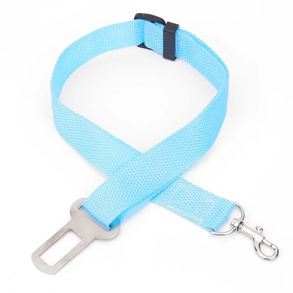 Pet Dog Safety Belt Adjustable Leash Vehicle Seat Belt Pet Lever Traction Dog Collars Harness Lead Clip Puppy Pet Supplies - Image 8