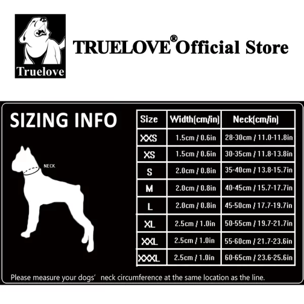 Truelove Pet Dog Collar Nylon Adjustable Webbing Padded Soft Reflective Durable Heavy Duty Training Custom Luxury Cat TLC5011 - Image 5