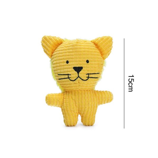 Fun Pet Toy Donkey Shape Corduroy Chew Toy For Dogs - Image 15