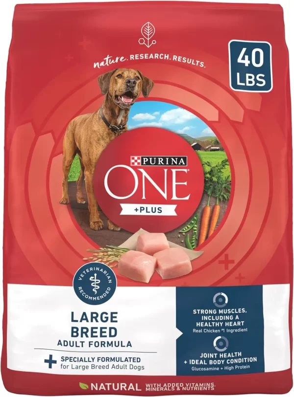 Plus Large Breed Adult Dog Food Dry Formula - 40 lb. Bag