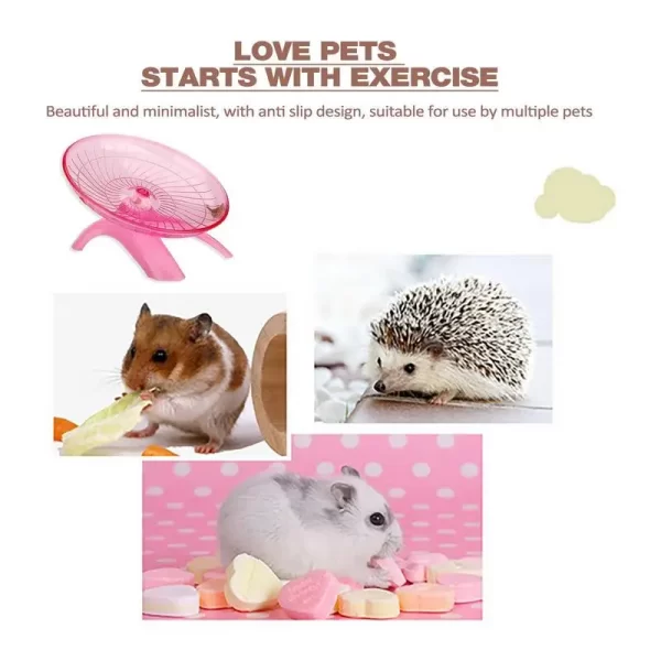 Super-Silent Running Wheel for Hamsters - Image 4