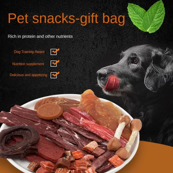 Large Capacity Dog Snack Gift Pack