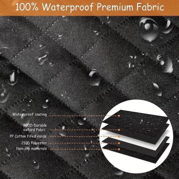 Dog Carrier Wear-resistant Dog Car Seat Cover For SUV Waterproof Portable Durable Liner Cover Protects Vehicle Easy To Install - Image 2