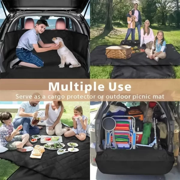 Dog Carrier Wear-resistant Dog Car Seat Cover For SUV Waterproof Portable Durable Liner Cover Protects Vehicle Easy To Install - Image 7