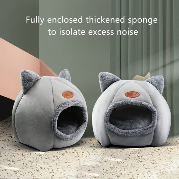 Deep Sleep Comfort Cat Bed - Image 20