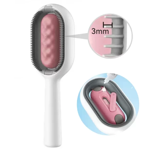 Cat Brush Pet Grooming Comb With Water Tank Double Sided Hair Removal Brush For Cats Dogs Remove Floating Hair Cat Accessories - Image 10