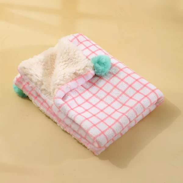 Cozy Checkered Pet Blanket - Image 10