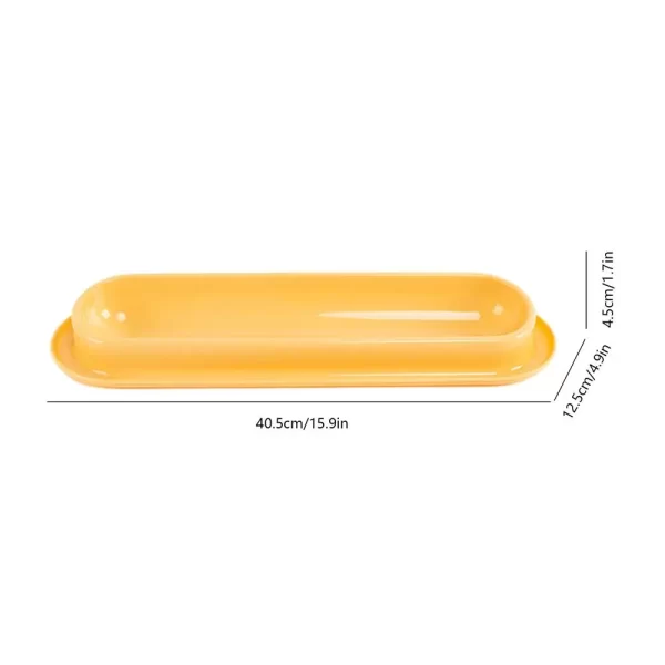 Long Feeding Cat Bowl - Image 8