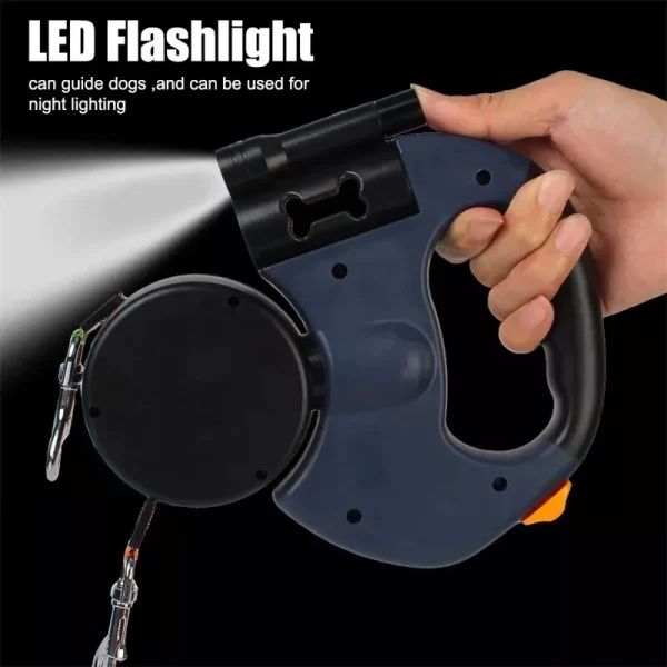 Dual Reflective Retractable 360° Zero Tangle Dog Leash - Image 5