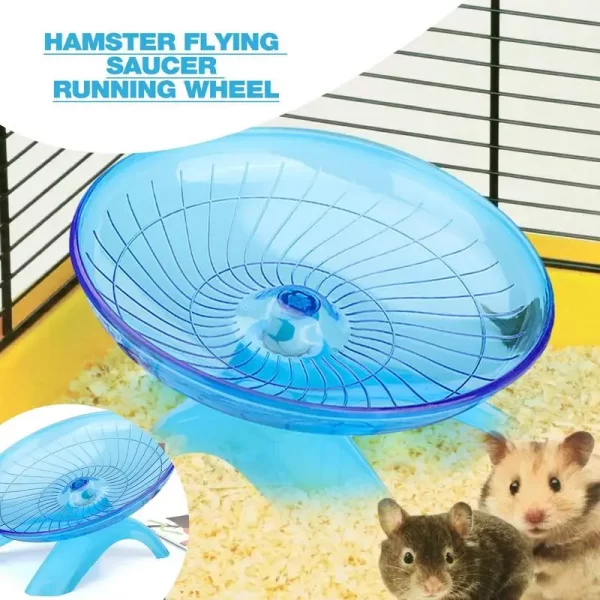 Super-Silent Running Wheel for Hamsters - Image 2